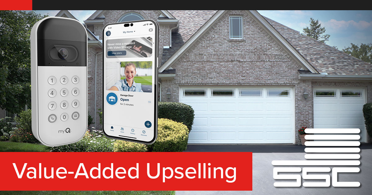 Value Add Upselling Garage Doors